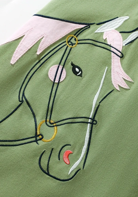 Enchanted Unicorn Polo Short Sleeves Dress