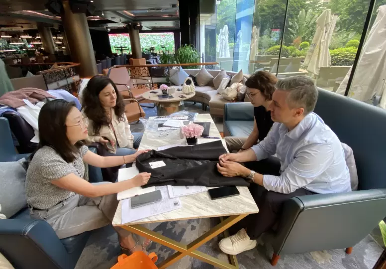 Trendsetting Brand LXW Visits for Collaboration Talks & Dinner