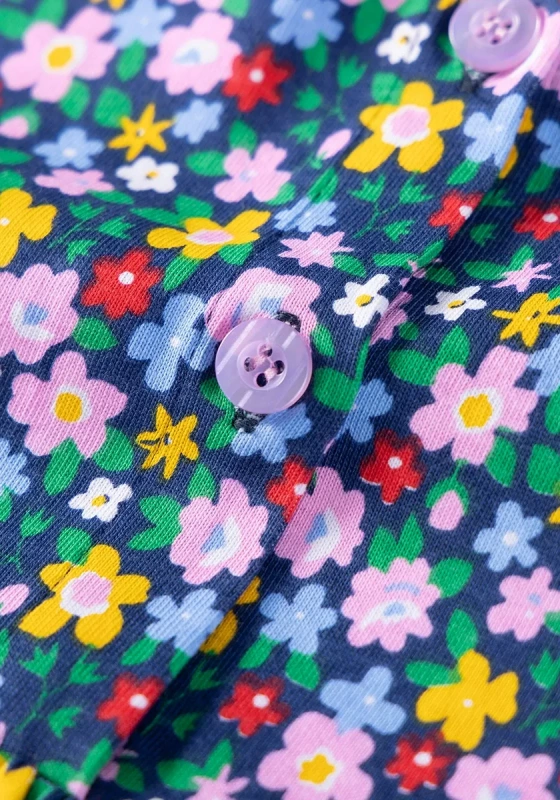 Floral Print Long Sleeve Dress