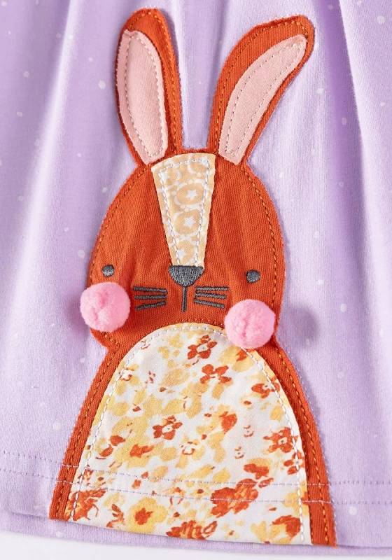 Bunny Meadow Polka Dot Dress