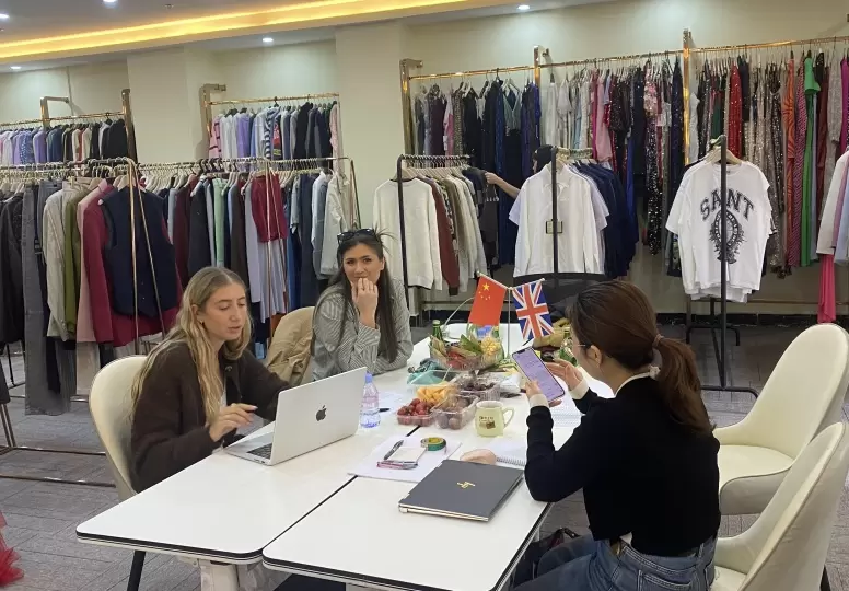 Indonesian Brand Customers Visited Our Factory and Showroom for Inspection