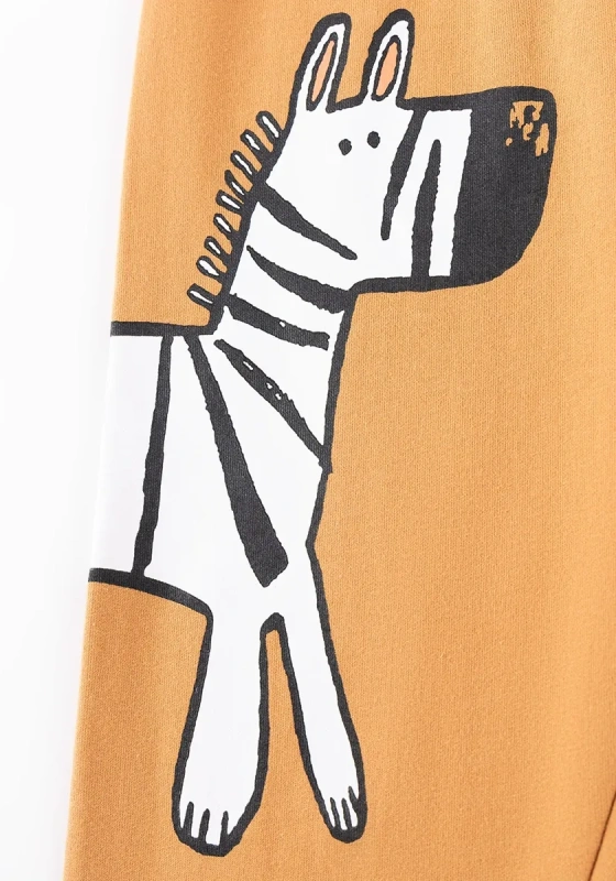 Animal print Sweatshirt And Pants Set