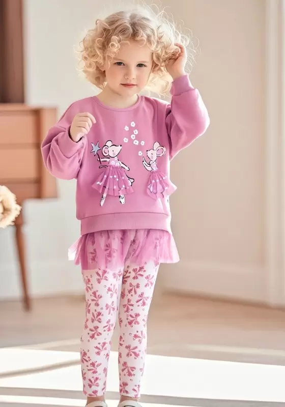 Pink Themed Fairy Inspired Toddler Girl Outfit