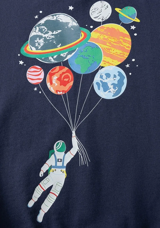 Space Themed Long Sleeve Cargo Pants Set