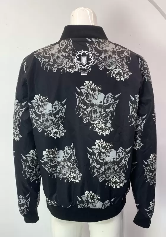 Print Zip Front Jacket