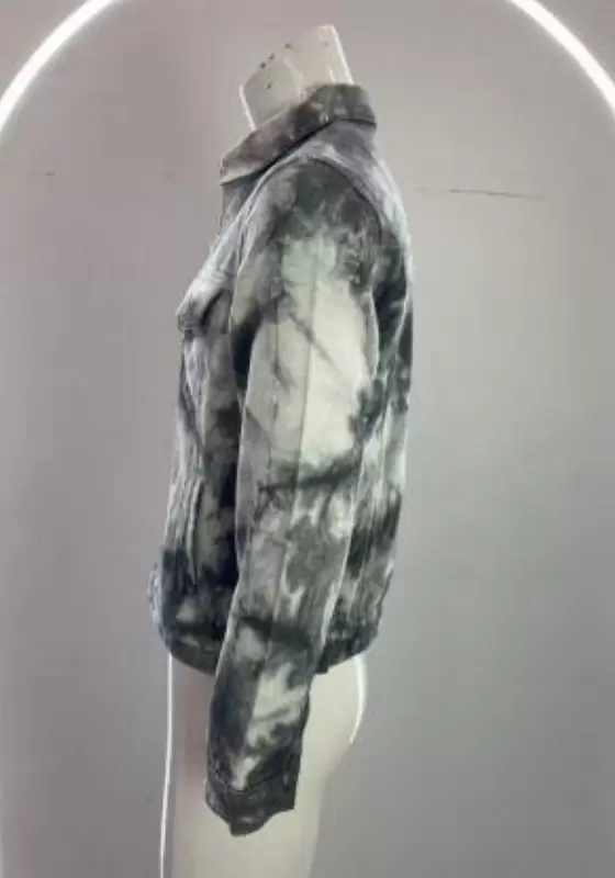 Tie Dye Denim Jacket