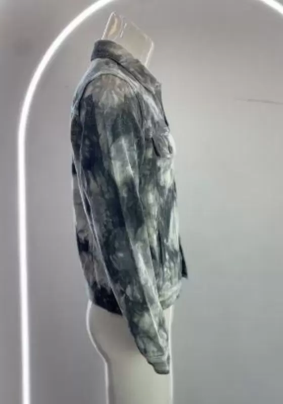 Tie Dye Denim Jacket