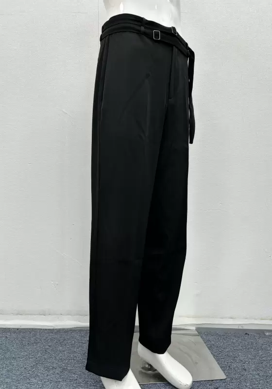 High Waist Wide Leg Trousers