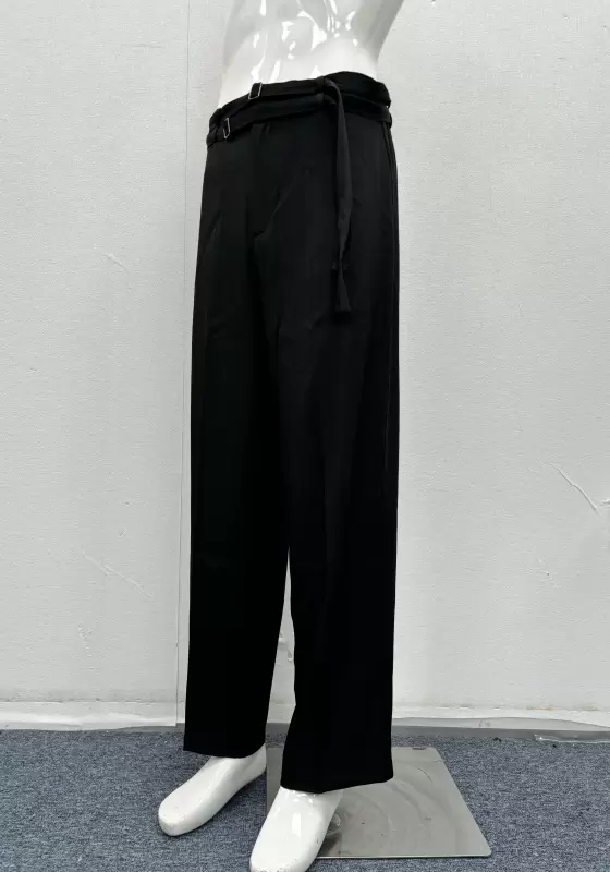 High Waist Wide Leg Trousers