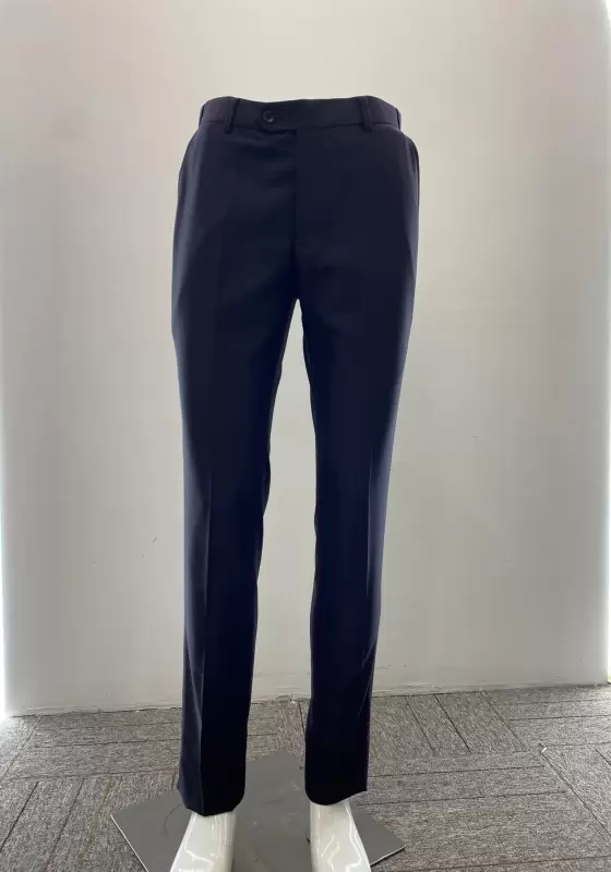 Navy Blue Tailored Pants