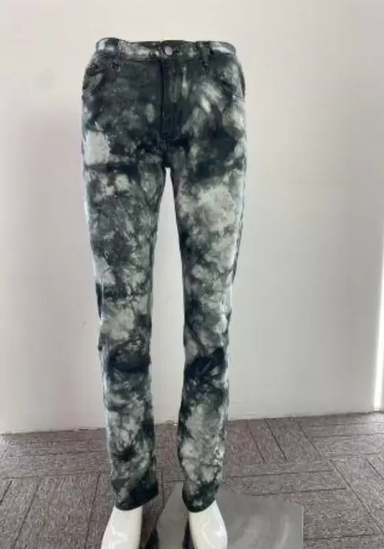 Ink Wash Tie Dye Jeans