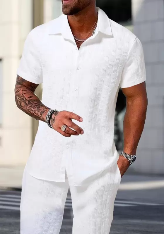 Men's Tailored Short Sleeve Set​