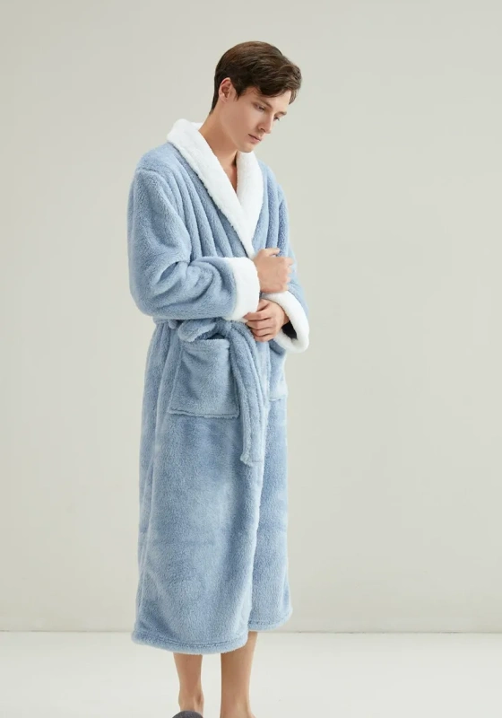 Men's Fleece Robe​ With Belt