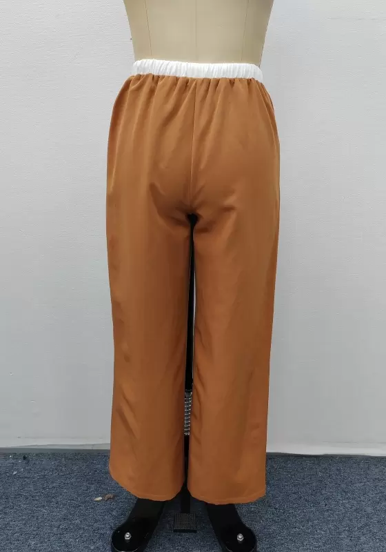 Drawstring Wide Leg Pants​