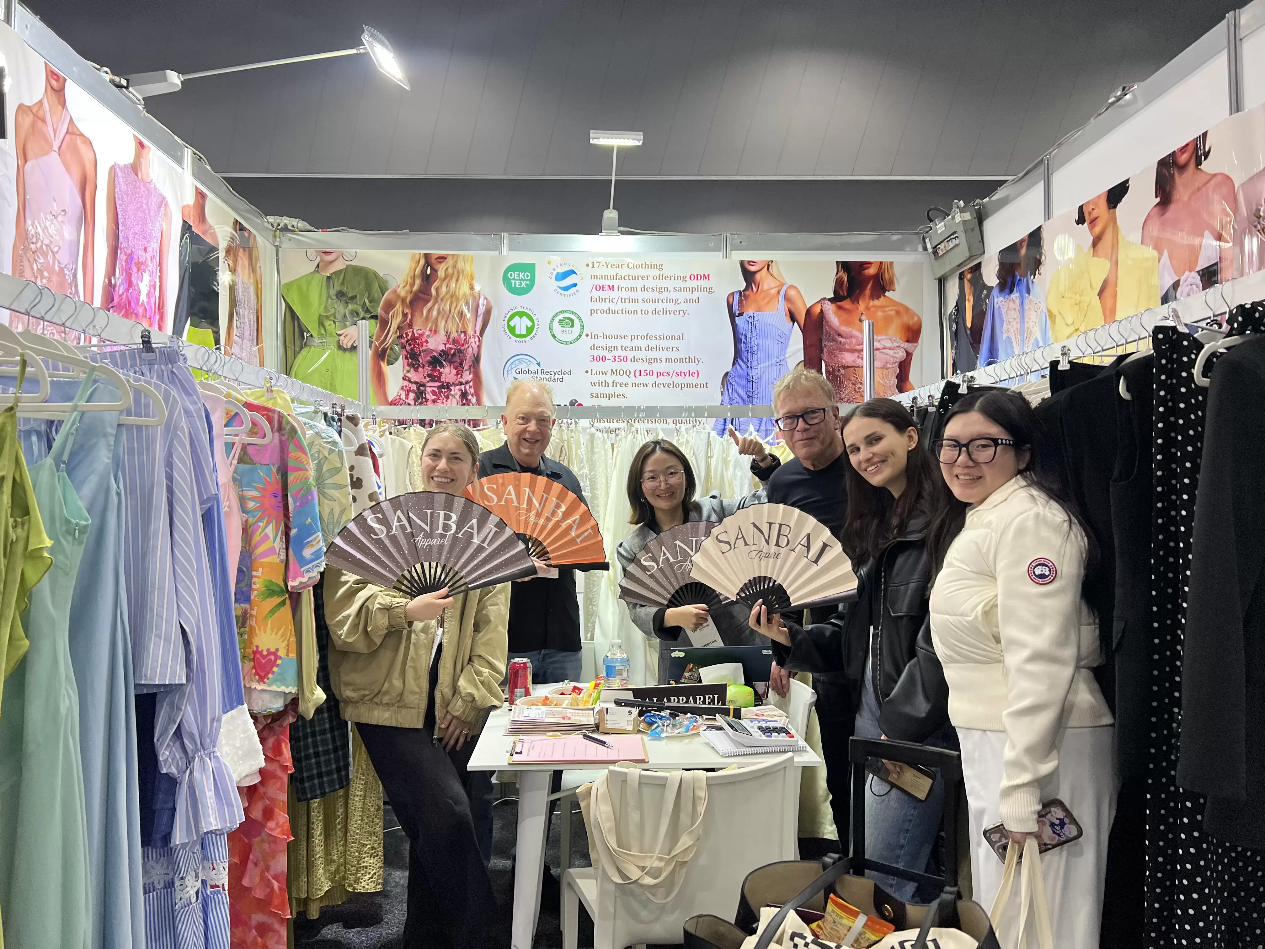 We are A Reliable B2B Apparel Partner with Proven Glob